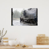 Schilderachtig spoorweg Adirondack, station Thenda Poster (Keuken)