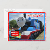 Schilderachtig spoorweg briefkaart (Voorkant / Achterkant)