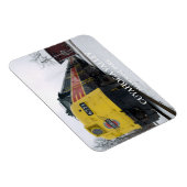 Schilderachtig spoorweg Cuyahoga op het schiereila Magneet (Rechterzijde)