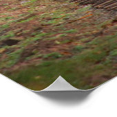 Schilderachtig spoorweg poster (Hoek)