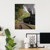 Schilderachtig spoorweg poster (Thuiskantoor)