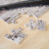 Schilderachtig spoorwegpuzzel legpuzzel (Zijkant)