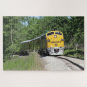 Schilderachtig spoorwegpuzzel legpuzzel (Horizontaal)