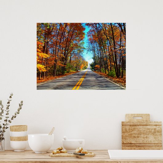 Schilderachtig station poster (Keuken)