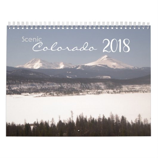 Schilderachtig steden Colorado kalender 2018 (Hoes)