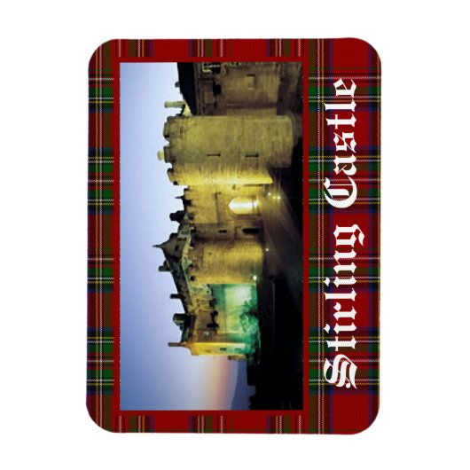Schilderachtig Stirling Castle Magneet (Verticaal)