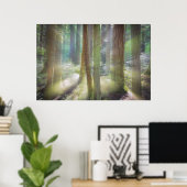 Schilderachtig strand State Park Poster (Thuiskantoor)