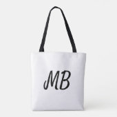 Schilderachtig stroom met waterval tote bag (Achterkant)