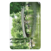 Schilderachtig Summertime NYC Central Park Magneet (Verticaal)