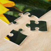Schilderachtig thema Zonnebloem Natuur Legpuzzel (Zijkant)