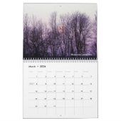 Schilderachtig tijdsplanning voor de muur van 2014 kalender (Mar 2026)