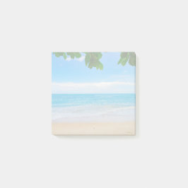 Schilderachtig Tropisch strand Zand en Surf Post-it® Notes