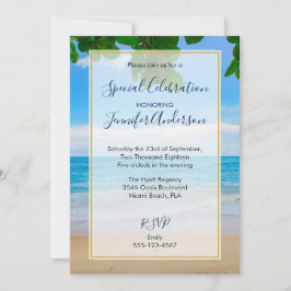 Schilderachtig Tropische Partij Kaart