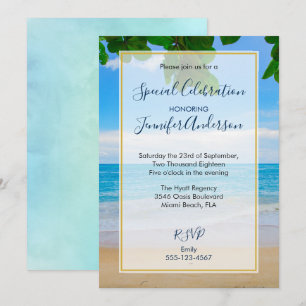 Schilderachtig Tropische Partij Kaart