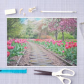 Schilderachtig Tulp Padweefselpapier Tissuepapier (Craft)