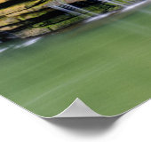 Schilderachtig Twin Herfsten Rock Island Poster (Hoek)