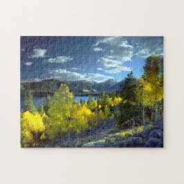 Schilderachtig Twin Lakes Colorado USA Travel Natu Legpuzzel