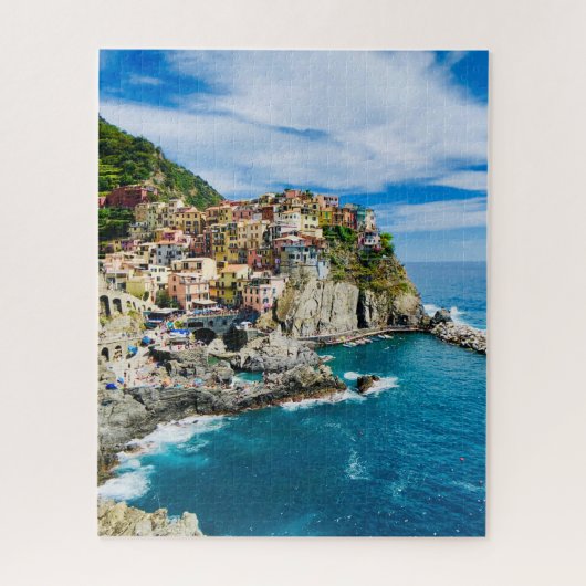Schilderachtig uitdaging voor Positano Cinque Terr Legpuzzel (Verticaal)