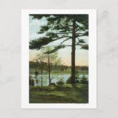 Schilderachtig Uitzicht bij het reservoir van Ches Briefkaart (Voorkant)