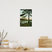 Schilderachtig Uitzicht bij het reservoir van Ches Poster (Keuken)