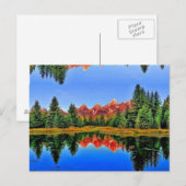 schilderachtig uitzicht briefkaart (Voorkant / Achterkant)