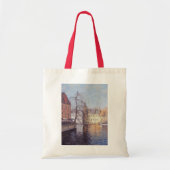 Schilderachtig Uitzicht Brugge Tote Bag (Voorkant)