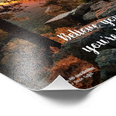 Schilderachtig Uitzicht/Citaat van Theodore Roosev Foto Afdruk (Hoek)