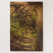 Schilderachtig uitzicht Donkere hedges | Bossen in Legpuzzel (Verticaal)