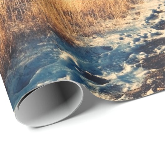 Schilderachtig uitzicht in Mt. John Top uitzicht p Cadeaupapier (Rol Hoek)