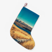 Schilderachtig uitzicht in Mt. John Top uitzicht p Kleine Kerstsok (Voorkant (Hangend))