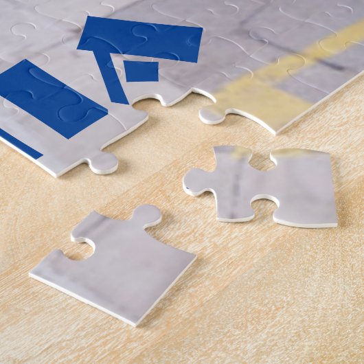 Schilderachtig Uitzicht Kroatië Legpuzzel (Zijkant)