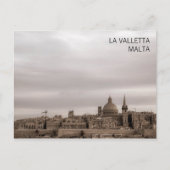 Schilderachtig uitzicht La Valletta, hoofdstad Mal Briefkaart (Voorkant)