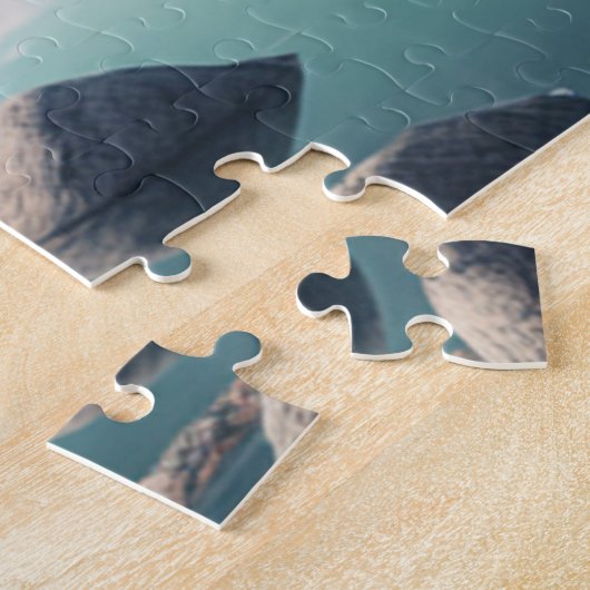 Schilderachtig Uitzicht Lakeside Jigzaag Puzzle Legpuzzel (Zijkant)