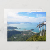 Schilderachtig Uitzicht Langkawi Cable Car Travel Briefkaart (Voorkant / Achterkant)