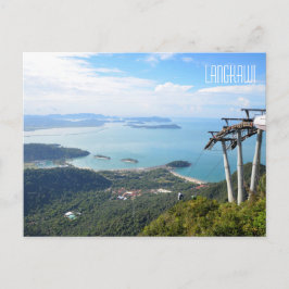 Schilderachtig Uitzicht Langkawi Cable Car Travel  Briefkaart