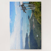 Schilderachtig Uitzicht Langkawi Mountain Kabelbaa Legpuzzel (Verticaal)