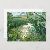 Schilderachtig Uitzicht Mississippi van de Bluff Briefkaart (Voorkant / Achterkant)