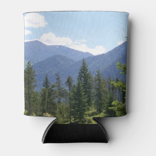 Schilderachtig Uitzicht Montana Forest en Mountain Blikjeskoeler (Voorkant)