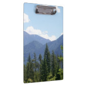 Schilderachtig Uitzicht Montana Forest en Mountain Klembord (Rechts)