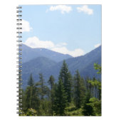 Schilderachtig Uitzicht Montana Forest en Mountain Notitieboek (Voorkant)