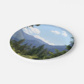 Schilderachtig Uitzicht Montana Forest en Mountain Papieren Bordje (Gekanteld)