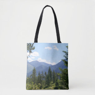 Schilderachtig Uitzicht Montana Forest en Mountain Tote Bag