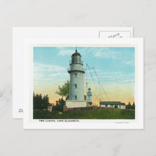 Schilderachtig Uitzicht op de Westerne promenade Briefkaart (Voorkant / Achterkant)