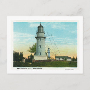 Schilderachtig Uitzicht op de Westerne promenade Briefkaart