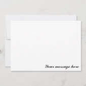 Schilderachtig uitzicht op gebergte in pastoraal l kaart (Achterkant)