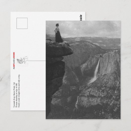 Schilderachtig Uitzicht op gletsjerpunt Briefkaart (Voorkant / Achterkant)