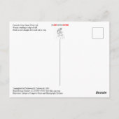 Schilderachtig Uitzicht op gletsjerpunt Briefkaart (Achterkant)