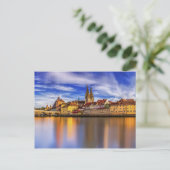Schilderachtig Uitzicht Regensburg Briefkaart (Staand voorkant)