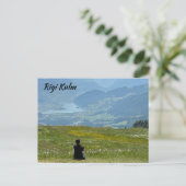 Schilderachtig Uitzicht Rigi Kulm Zwitserland Briefkaart (Staand voorkant)