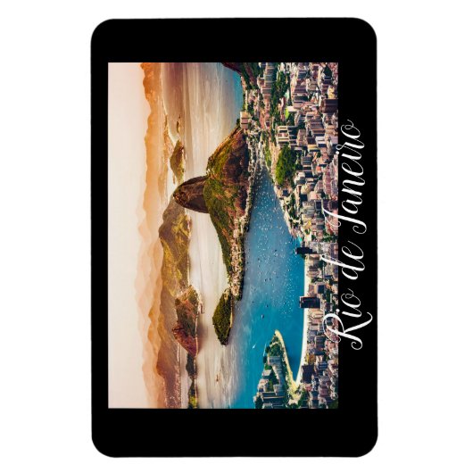 Schilderachtig Uitzicht Rio de Janeiro Magneet (Verticaal)